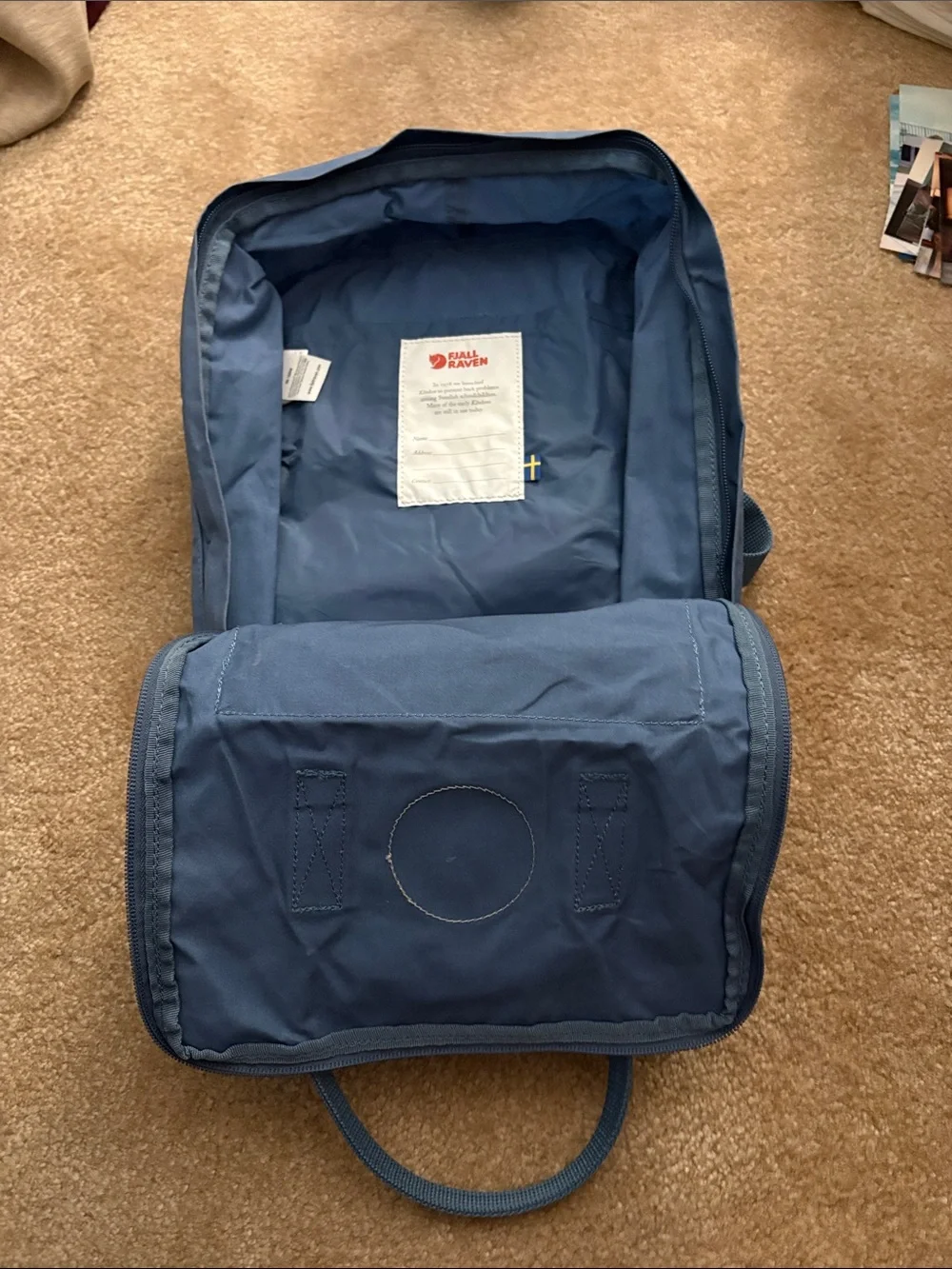 Fjallraven Kanken Light Blue Backpack